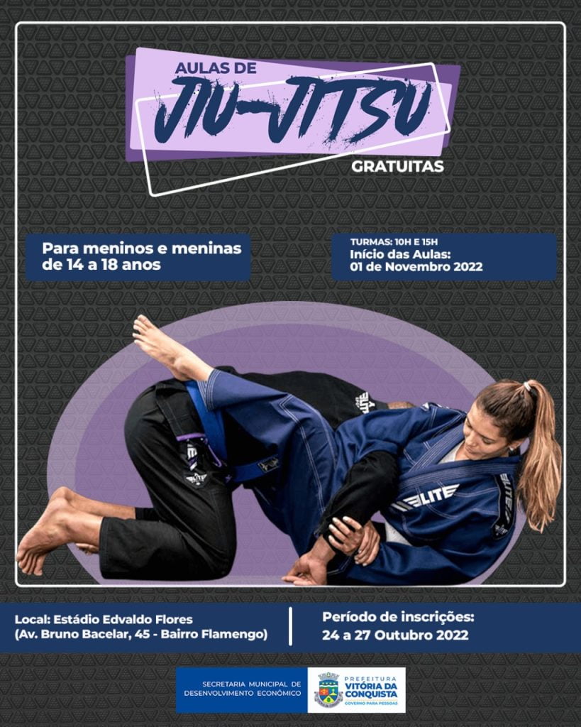 Aulas Gratuitas De Jiu Jitsu Em Vit Ria Da Conquista Est O