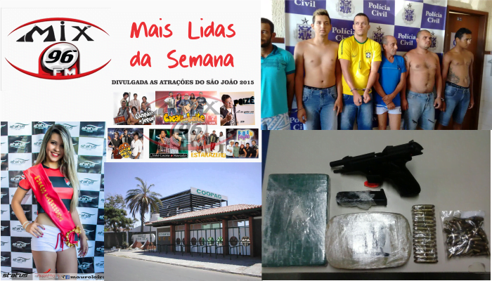 Mais lidas das Semana: Violência em Guanambi, A musa do Flamengo, Programação do São João
