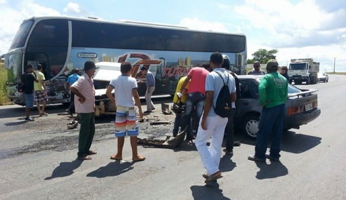 Grave acidente em Guanambi nessa Quarta-feira (22)