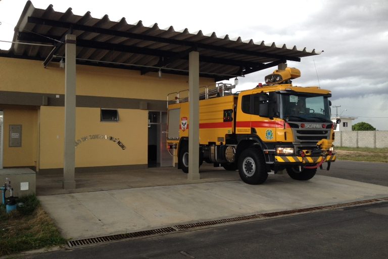 Aeroporto de Guanambi já tem seu caminhão contra incêndio aeroportuário