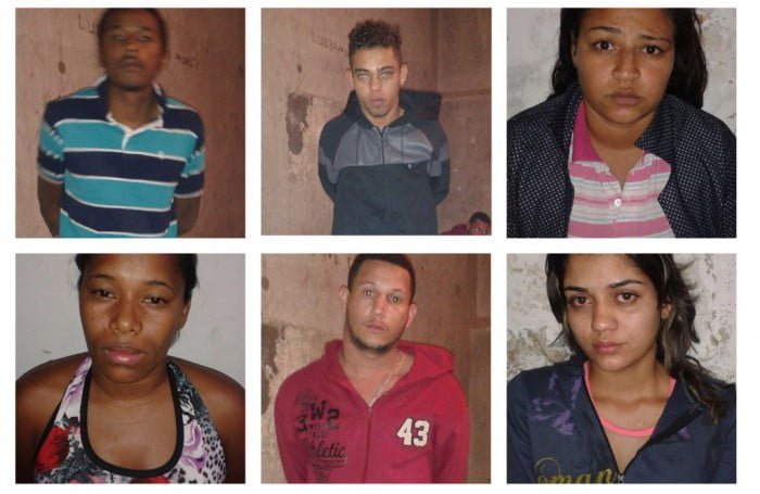 Urandi: Operação da Policia Militar prende sete indivíduos acusados de ligação com o tráfico de drogas