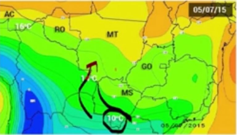 Vai esfriar no fim de semana