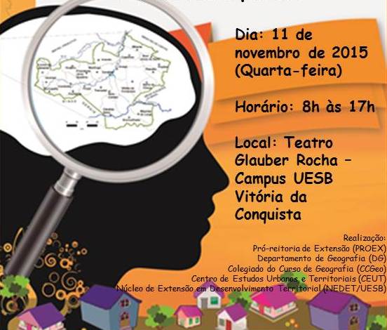 Conquista: Conferência discute formação de jovens para pensar a cidade