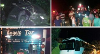 Ônibus que transportava romeiros para Bom Jesus da Lapa se envolve em acidente com vitima fatal