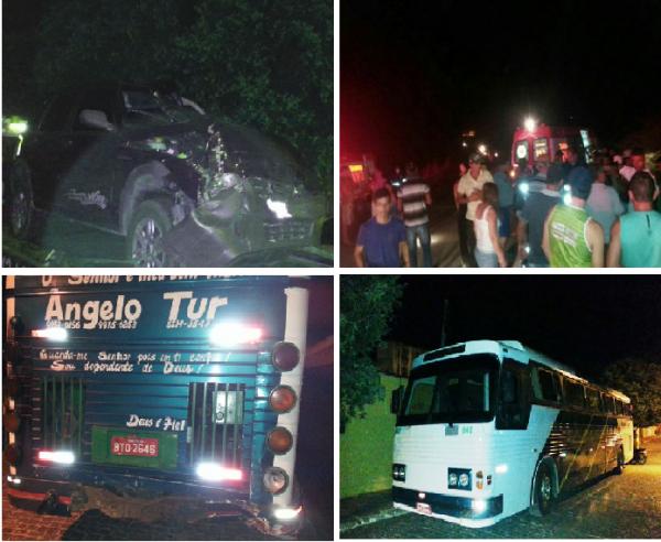 Ônibus que transportava romeiros para Bom Jesus da Lapa se envolve em acidente com vitima fatal