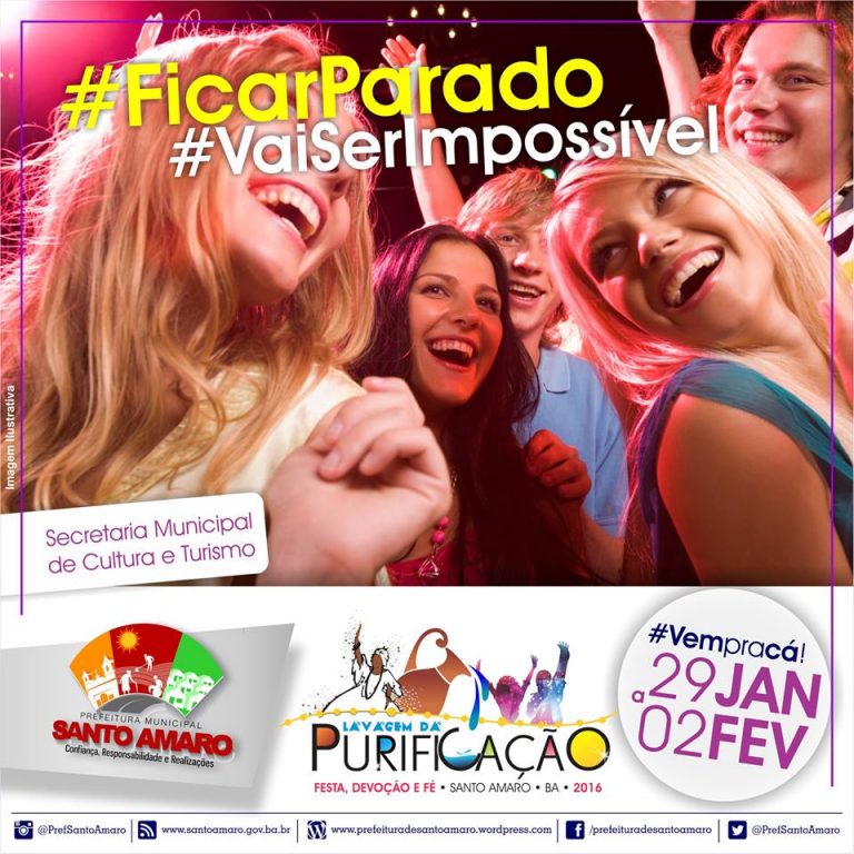 Prefeitura de Santo Amaro divulga cartaz de lavagem com foto de agência europeia e é acusada de racismo