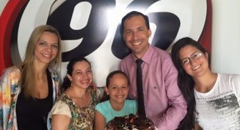 No dia em que fez 10 anos, garotinha realizou desejo de conhecer a 96FM