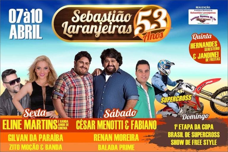 53 anos de Sebastião Laranjeiras