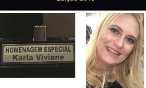 Karla Viviane recebe Homenagem em Montes Claros