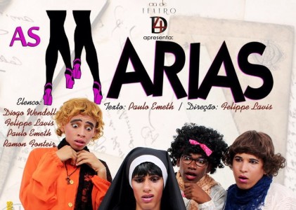 Este fim de semana tem a comédia ‘As Marias’ no Centro Cultural