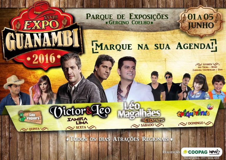 Veja a programação definitiva da XXVIII Expo Guanambi