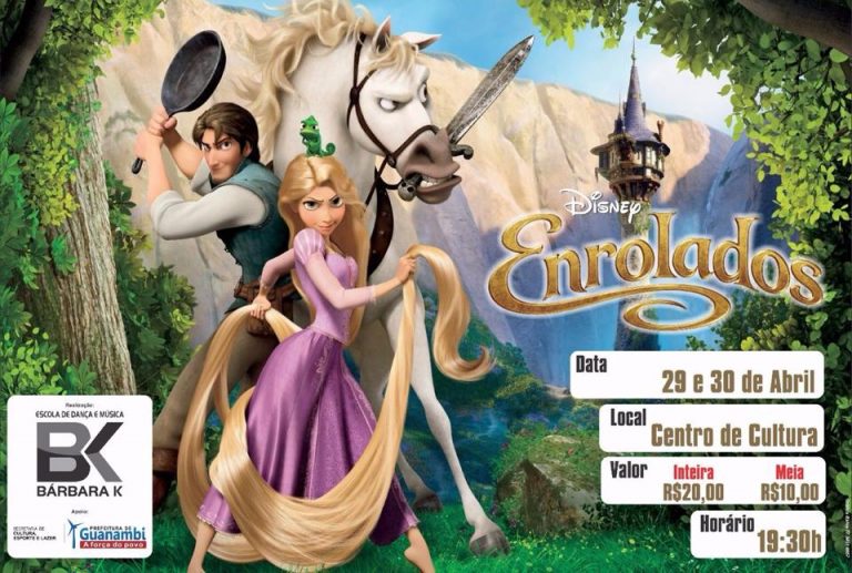 Enrolados é o espetáculo deste fim de semana no Centro Cultural