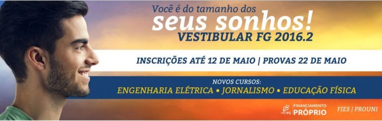 FG abre vestibular para Jornalismo, Engenharia Elétrica e Educação Física