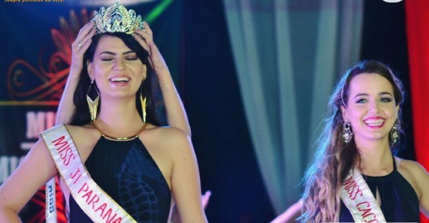 Miss Rondônia é ‘descoroada’ no palco e acusa organizadores de fraude