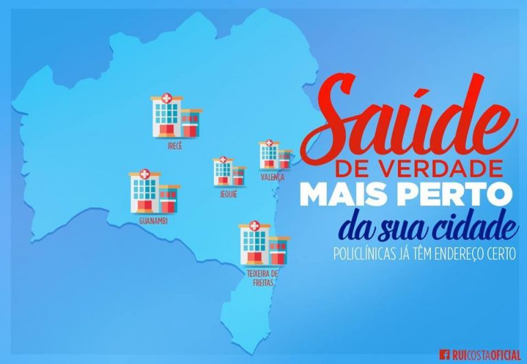 Rui Costa estará em Guanambi mais uma vez na próxima sexta para dar ordem de serviço para policlínica