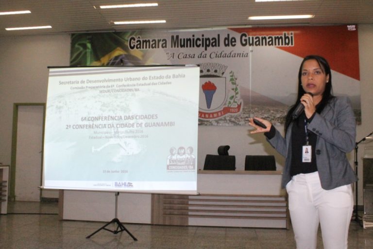 Conferência discutiu políticas públicas para o desenvolvimento da cidade.