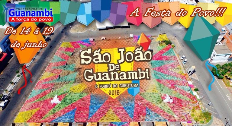 São João do Gurutuba: Veja os horários dos Shows