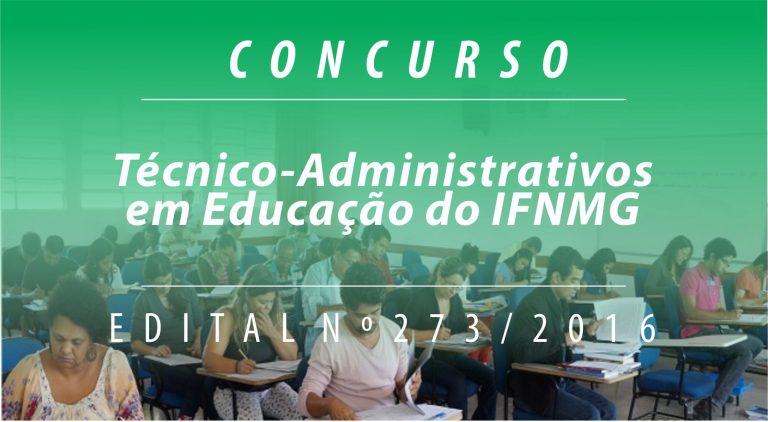 Instituto Federal do Norte de Minas abre concurso para 60 vagas de técnicos administrativos