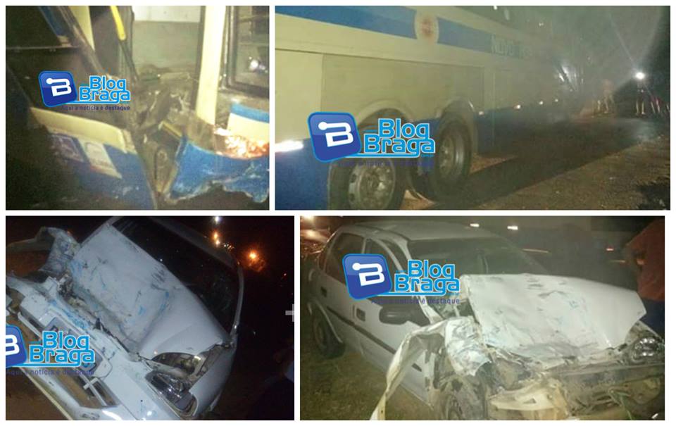Ônibus da Novo Horizonte que saiu de Guanambi se envolve em acidente na BA-160 próximo a Paratinga-BA.