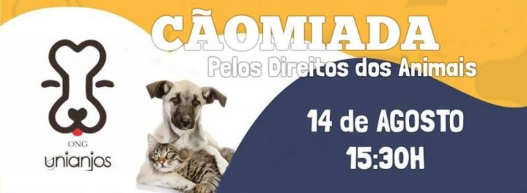 Terceira Cãomiada Pelos Direitos dos animais acontece no dia 14