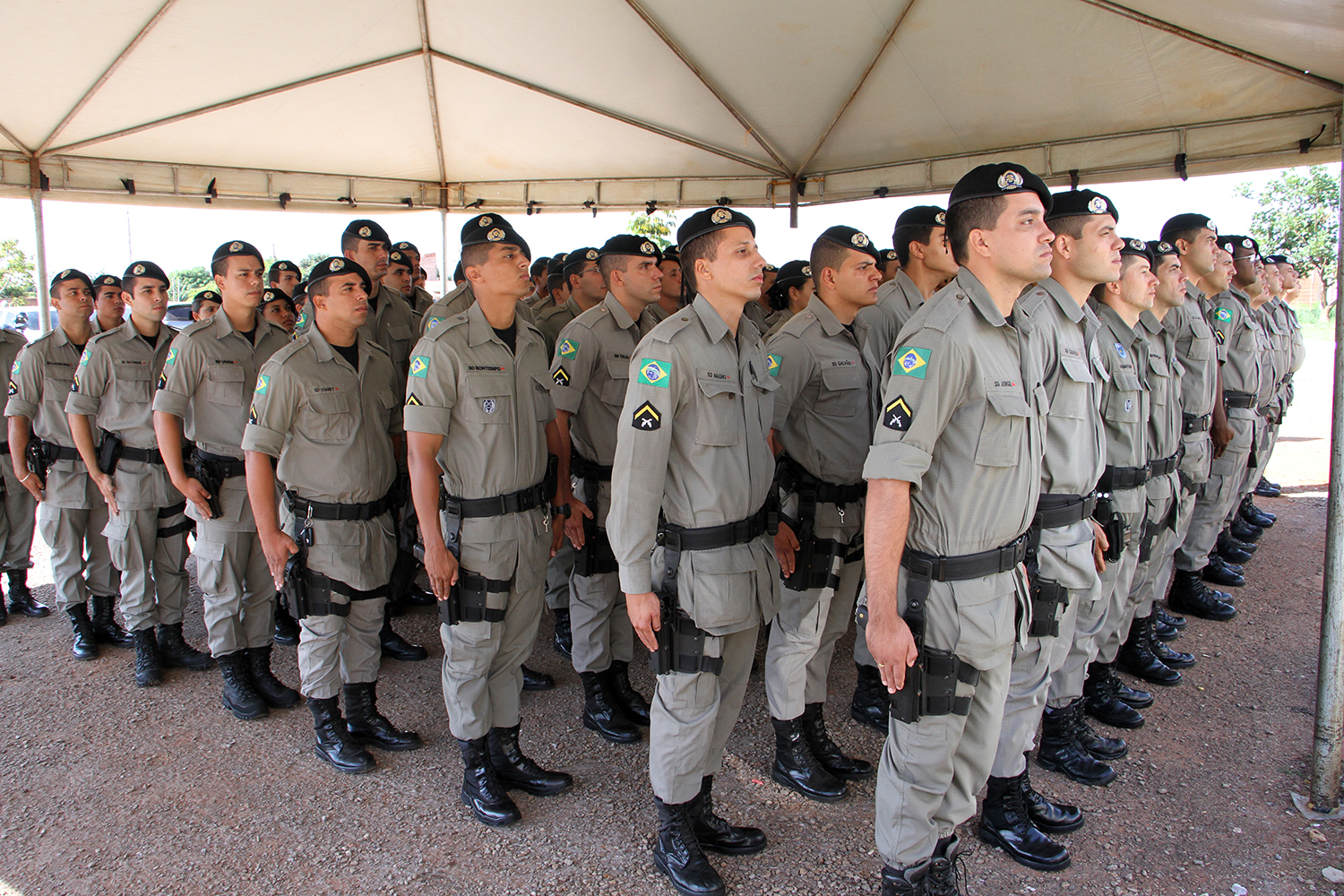 Publicado edital do concurso com 2.500 vagas para Polícia Militar de Goiás
