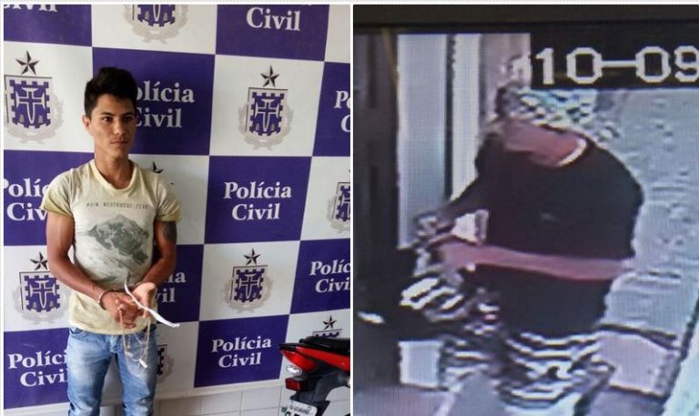 Guanambi: Polícia prende um e procura outro assaltante de joalheria