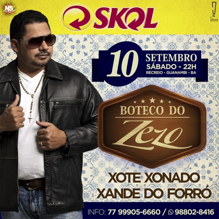 Neste sábado (10) tem Boteco do Zezo em Guanambi
