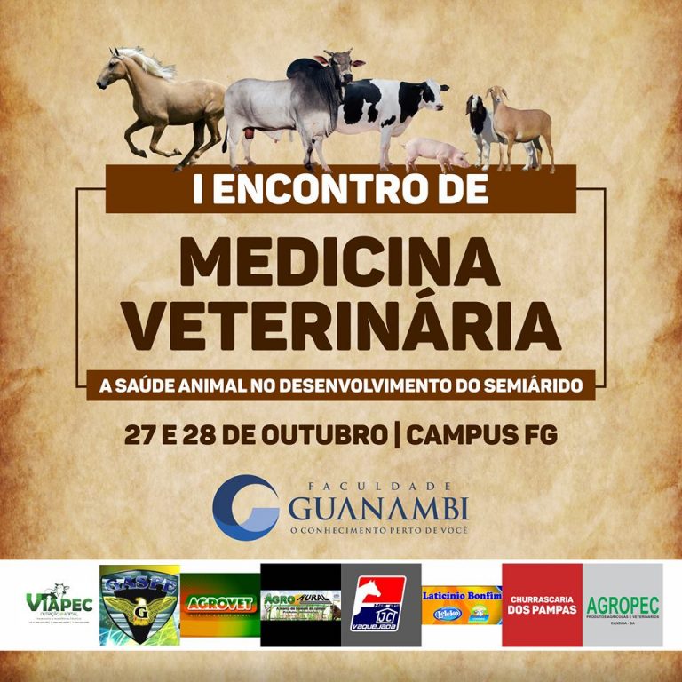 I Encontro de Medicina Veterinária: Inscrições Abertas