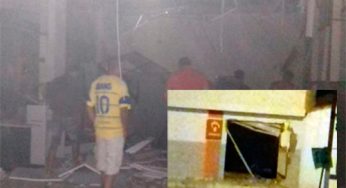 Jacaraci: criminosos explodem agências do Banco Brasil e Bradesco no município
