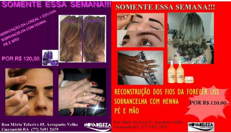 Promoções do Instituto Nova Beleza – Só esta semana!