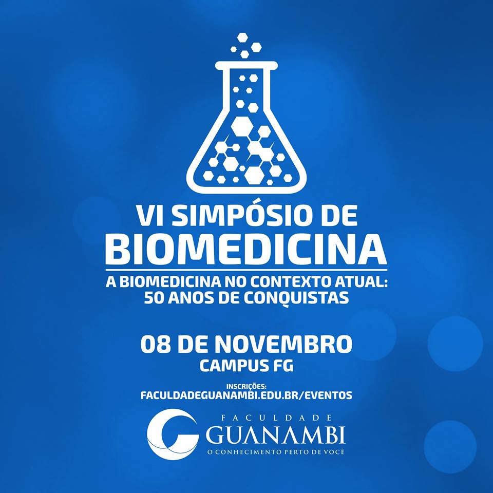 FG realiza VI Simpósio de Biomedicina na próxima terça (08)