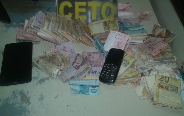 Polícia flagra homem e adolescente com R$13mil em dinheiro no bairro Monte Pascoal