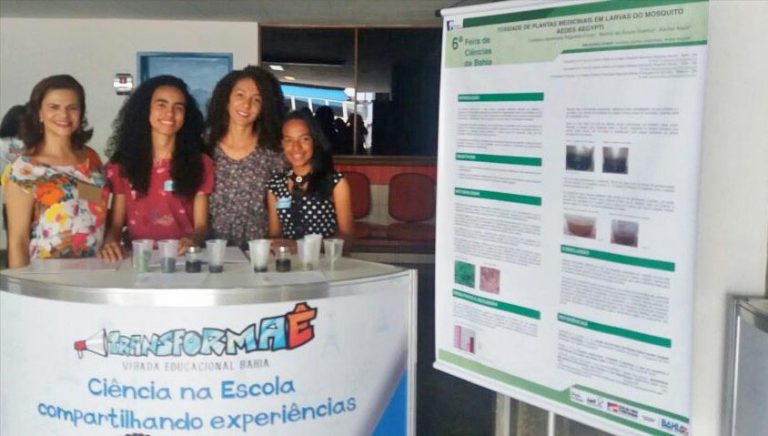 Estudantes criam extrato de plantas para combater o Aedes