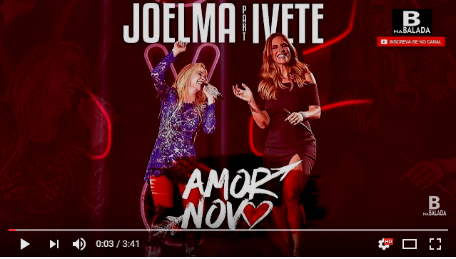 Com participação de Ivete Sangalo, Joelma lança clipe de “Amor Novo”