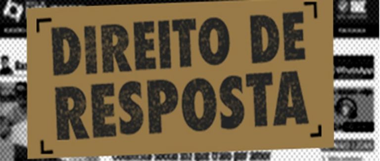 Direito ao contraditório e de resposta