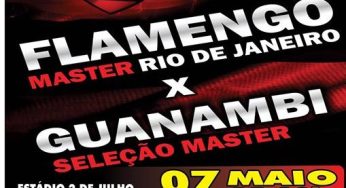 Time Master do Flamengo fará jogo em Guanambi
