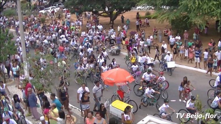 Confira as imagens do Passeio Ciclístico