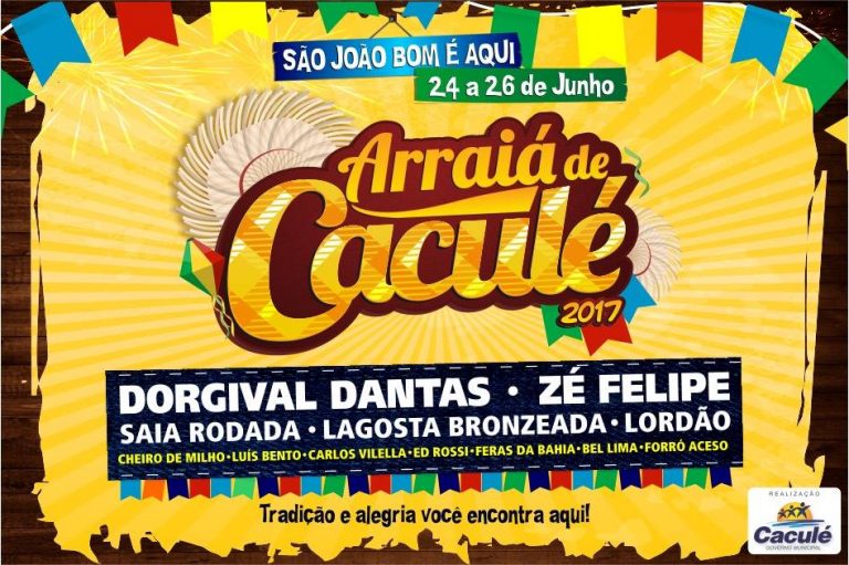 São João de Caculé terá Dorgival Dantas e Zé Felipe