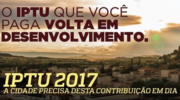 Prefeitura de Guanambi prorroga até 30 de junho desconto de 20% no pagamento do IPTU 2017