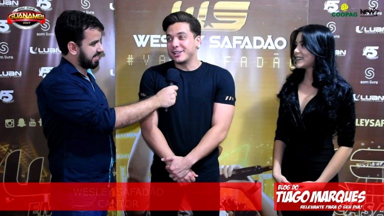 Veja a entrevista e as imagens do Shows de Wesley Safadão