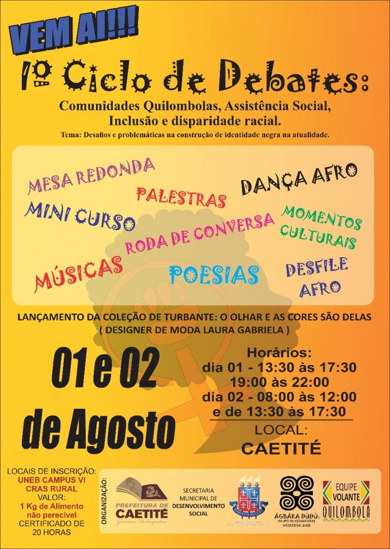 Caetité sedia debate sobre comunidades quilombolas