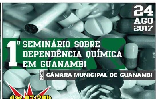 Guanambi: Seminário debate dependência química nesta quinta (24)