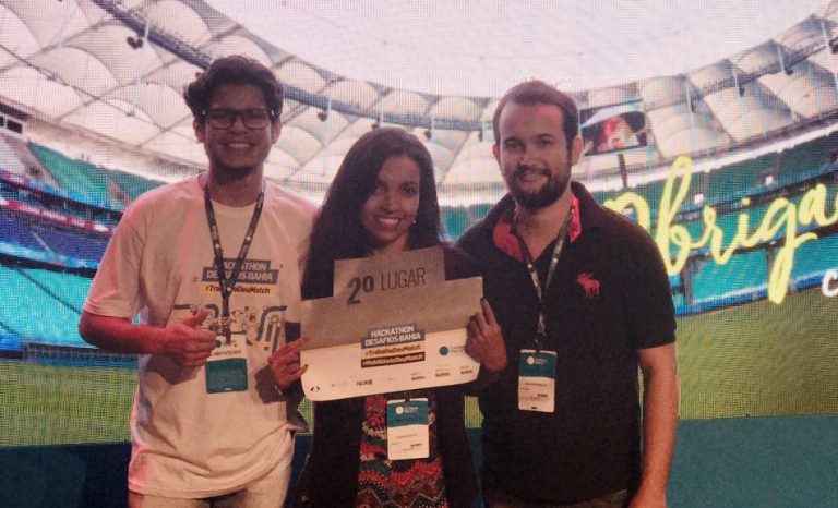 Estudantes do IF Baiano recebem premiação na Campus Party em Salvador