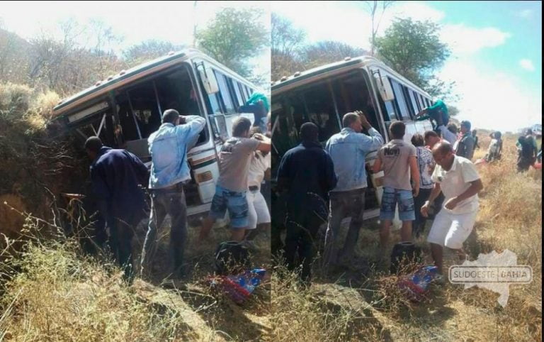 Riacho de Santana: ônibus que transportava romeiros sofre acidente na BR-430