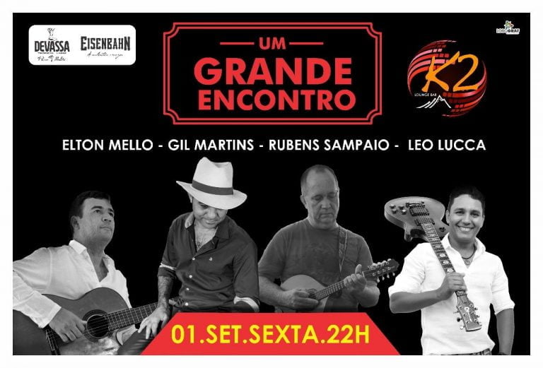 Grandes nomes da música regional se apresentam no K2 nesta sexta (01)