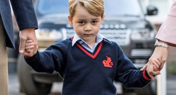 Príncipe George frequenta escola pela primeira vez