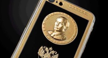 Modelo “LUXO” do iPhone X custa R$ 14 mil e leva rosto de Putin