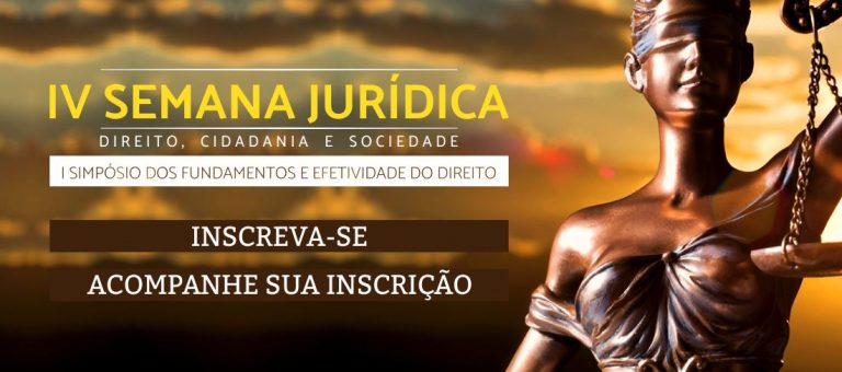 Guanambi: Semana Jurídica acontece entre os dias 3 e 6 de outubro