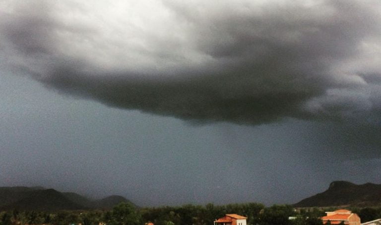 chuva em Guanambi