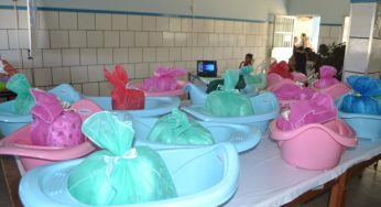 Futuras mamães ganham kits de enxoval da Secretaria de Assistência Social de Guanambi